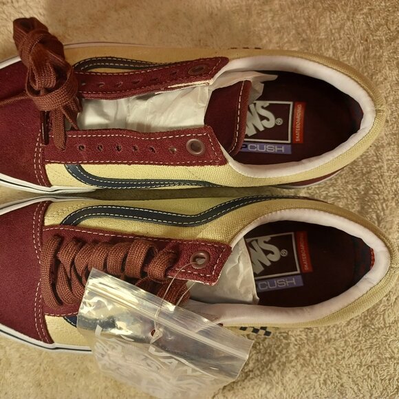 Vans Men's 6.5/Women's 8 Old Skool Popcush Mauve Wine VN0A5FCBALO - Picture 6 of 12